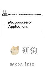 MICROPROCESSOF APPLICATIONS  ANALYTICAL CHEMISTRY BY OPEN LEARNING     PDF电子版封面    DONALD STEVENSON  KEITH MILLER 