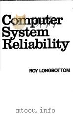 Computer System Reliability     PDF电子版封面    Roy Longbottom 