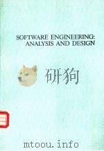 SOFTWARE ENGINEERNG:ANALYSIS AND DESIGN     PDF电子版封面  0077072022   