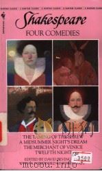 Shakespeare FOUR COMEDIES     PDF电子版封面     