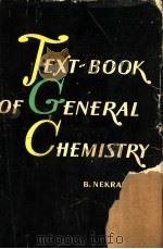TEXT-BOOK OF GENERAL CHEMISTRY     PDF电子版封面     