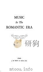MUSIC IN THE ROMANTIC ERA（1947年第1版 PDF版）