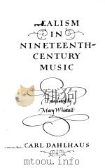 REALISM IN MINETEENTH-CENTURY MUSIC（1982 PDF版）