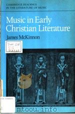 Music in early Christian literature（1987 PDF版）