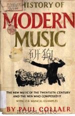 A HISTORY OF MODERN MUSIC（ PDF版）