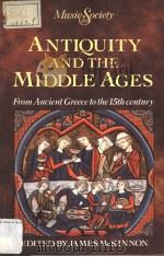ANTIQUITY AND THE MIDDLE AGES     PDF电子版封面     