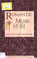 ROMANTIC MUSIC Sound and Syntax（ PDF版）