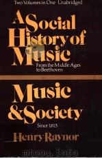 MUSIC AND SOCIETY SINCE 1815（1978 PDF版）