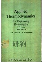Applied Thermodynamics（1978 PDF版）