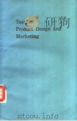 TEXTILES：PRODUCT DESIGN AND MARKETING   1987  PDF电子版封面  0900739989   