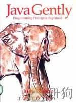 Java Gently     PDF电子版封面     