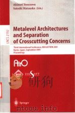 Metalevel Architectures and Separation of Crosscutting Concerns     PDF电子版封面     
