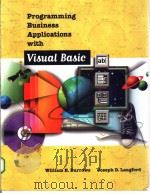 Programming Business Applications with Visual Basic0     PDF电子版封面     