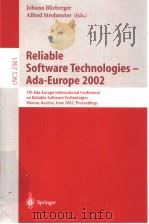 Reliable Software Technologies—Ada-Europe 2002     PDF电子版封面  3540437843   