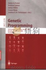 Genetic Programming     PDF电子版封面     