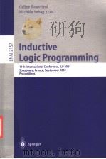 Inductive Logic Programming     PDF电子版封面     