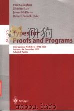 Types for Proofs and Programs     PDF电子版封面     