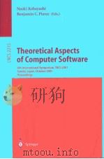 Theoretical Aspects of Computer Software（ PDF版）