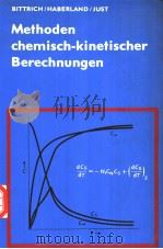 Methoden chemisch-kinetischer Berechnungen   1979  PDF电子版封面     