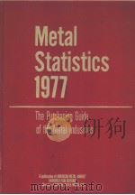 METAL  STATISTICS  1977     PDF电子版封面     