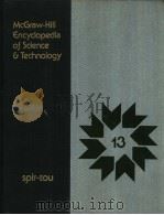 MCGRAW-HILL ENCYCLOPEDIA OF SCIENCE AND TECHNOLOGY 13 SPIR-TOU     PDF电子版封面     