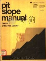 PIT SLOPE MANUAL SUPPLEMENT CHAPTER 2 STRUCTRUAL GEOLOGY     PDF电子版封面  0660009889   