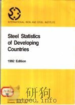 INTERNATIONAL IRON AND STEEL INSTITUTE  STEEL STATISTICS OF DEVELOPING COUNTRIES  1992 DEITION（ PDF版）