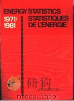 ENERGY STATISTICS STATISTIQUES DE L‘ENERGIE 1971/1981     PDF电子版封面  9264024158   