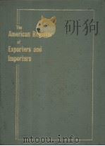 THE AMERICAN REGISTER OF EXPORTERS AND IMPORTERS 1979 EDITION     PDF电子版封面     