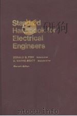 STANDARD HANDBOOK FOR ELECTRICAL ENGINEERS  SECTION 9 HYDROELECTRIC POWER GENERATION     PDF电子版封面    DONALD G.FINK  H.WAYNE BEATY 