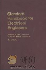 STANDARD HANDBOOK FOR ELECTRICAL ENGINEERS  SECTION 15 DIRECT-CURRENT POWER TRANSMISSION     PDF电子版封面    DONALD G.FINK  H.WAYNE BEATY 