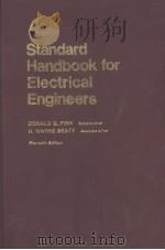 STANDARD HANDBOOK FOR ELECTRICAL ENGINEERS  SECTION 16 POWER-SYSTEM INTERCONNECTIONS     PDF电子版封面    DONALD G.FINK  H.WAYNE BEATY 