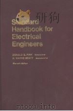 STANDARD HANDBOOK FOR ELECTRICAL ENGINEERS  SECTION 17 SUBSTATION DESIGN     PDF电子版封面    DONALD G.FINK  H.WAYNE BEATY 