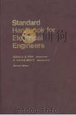 STANDARD HANDBOOK FOR ELECTRICAL ENGINEERS  SECTION 18 POWER DISTRIBUTION     PDF电子版封面    DONALD G.FINK  H.WAYNE BEATY 