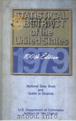 STATISTICAL ABSTRACT OF THE UNITED STATES 100TH EDITION     PDF电子版封面    U.S.DEPARTMENT OF COMMERCE 