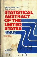 STATISTICAL ABSTRACT OF THE UNITED STATES 1989 109TH EDITION     PDF电子版封面     