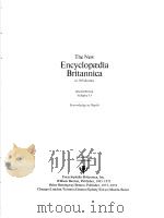 THE NEW ENCYCLOPAEDIA BRITANNICA IN 30 VOLUMES MACROPAEDIA VOLUME 15 KNOWLEDGE IN DEPTH  PROBOSCIDEA     PDF电子版封面  0852293607   