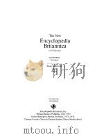 THE NEW ENCYCLOPAEDIA BRITANNICA IN 30 VOLUMES MICROPAEDIA VOLUME Ⅰ READY REFERENCE AND INDEX  A BIB     PDF电子版封面  0852293607   