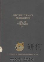 ELECTRIC FURNACE PROCEEDINGS VOL 29 TORONTO（ PDF版）