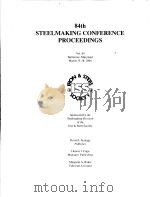 84th STEELMAKING CONFERENCE PROCEEDINGS  Volume 84     PDF电子版封面  188636253X   