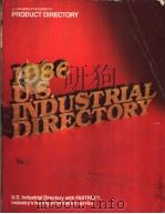 U·S·INDUSTRIAL DIRECTORY 1986 A-M     PDF电子版封面     