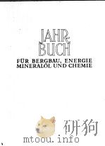 JAHRBUCH FUR BERGBAU，ENERGIE MINERALOL UND CHEMIE 1974     PDF电子版封面     