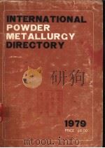 INTERNA TIONAL POWDER METALLURGY DIRECTORY     PDF电子版封面     