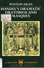 HANDEL'S DRAMATIC ORATORIOS AND MASQUES（1959 PDF版）