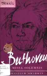 Beethoven:Missa solemnis   1991  PDF电子版封面  0521372291  William Drabkin 
