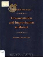 Ornamentation and Improvisation in Mozart（1989 PDF版）