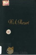 W.A.MOZART  ZWEITER TEIL 1783-1791     PDF电子版封面    HERMANN ABERT 