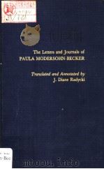The Letters and Journals of PAULA MODERSOHN-BECKER（1980 PDF版）