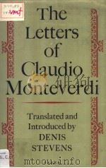 THE LETTERS OF CLAUDIO MONTEVERDI（1980 PDF版）