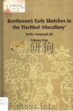Beethoven's Early Sketches in the ‘Fischhof Miscellany‘ Berlin Autograph 28  Volume One     PDF电子版封面  0835711382  Douglas Porter Johnson 